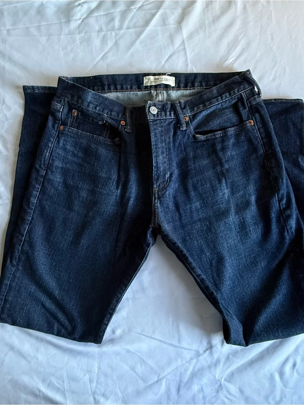 GAP Men's Indigo Straight Jeans